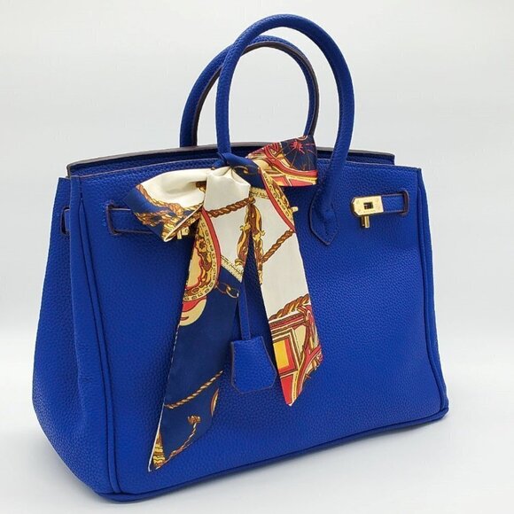 Skinny Scarf | Hand Bag, Neck Scarf (2 pieces) - Color Set #24 / Brand NEW - Picture 8 of 15